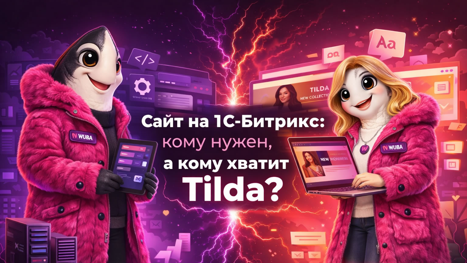 Разработка сайтов в Беларуси на 1С-Битрикс или Тильда